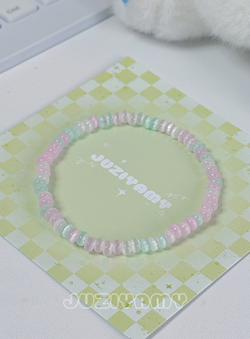 彩遇-橘子yamy原创拉丝猫眼手链