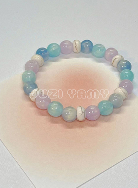 橘子yamy女树脂日韩手工串珠手串