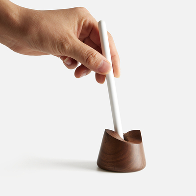 不然otherwise单支笔插实木