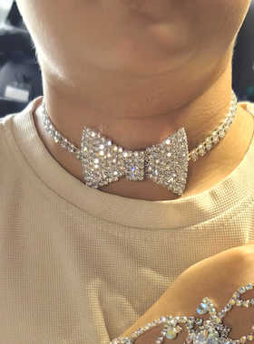 爆闪水钻t台舞台走秀表演出配饰