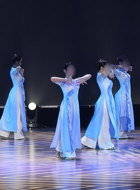 京族舞蹈表演性组合同款服装定制