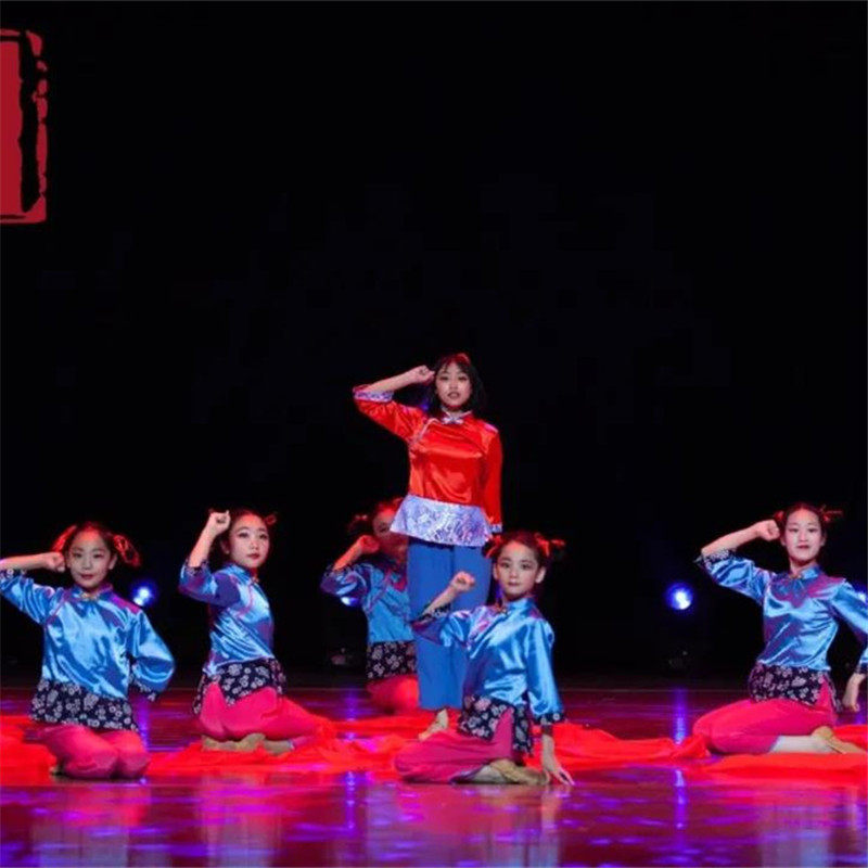 小荷风采少儿现代群舞胡兰情同款演出舞蹈服舞台表演服专业定制1