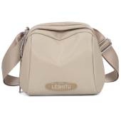 2025新款 单肩包休闲贝壳包 女士斜挎包大容量防水牛津布尼龙时尚