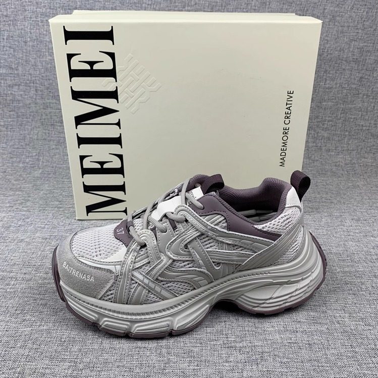 品牌撤柜女士老爹鞋轻便缓震休闲运动鞋网面透气女鞋~时髦精bi入