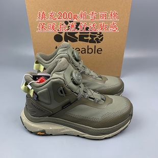 加拿大单冬季新款加绒防滑雪地靴冰面湿地止滑户外运动鞋~保暖版