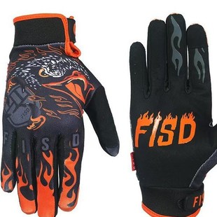 FISD跨境新款火鸟可触屏户外运动骑行运动越野摩托车长指手套
