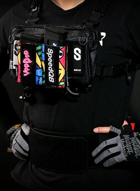 OB款胸挂Speedqb战术竞技SQB观察守卫机能Molle系统胸包EDC