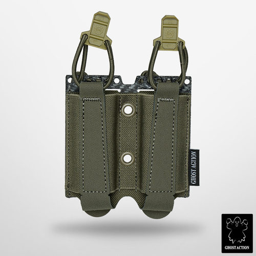 幽灵行动 ferro法老款双联9MM工具包 腰封molle快拔套 500D消光