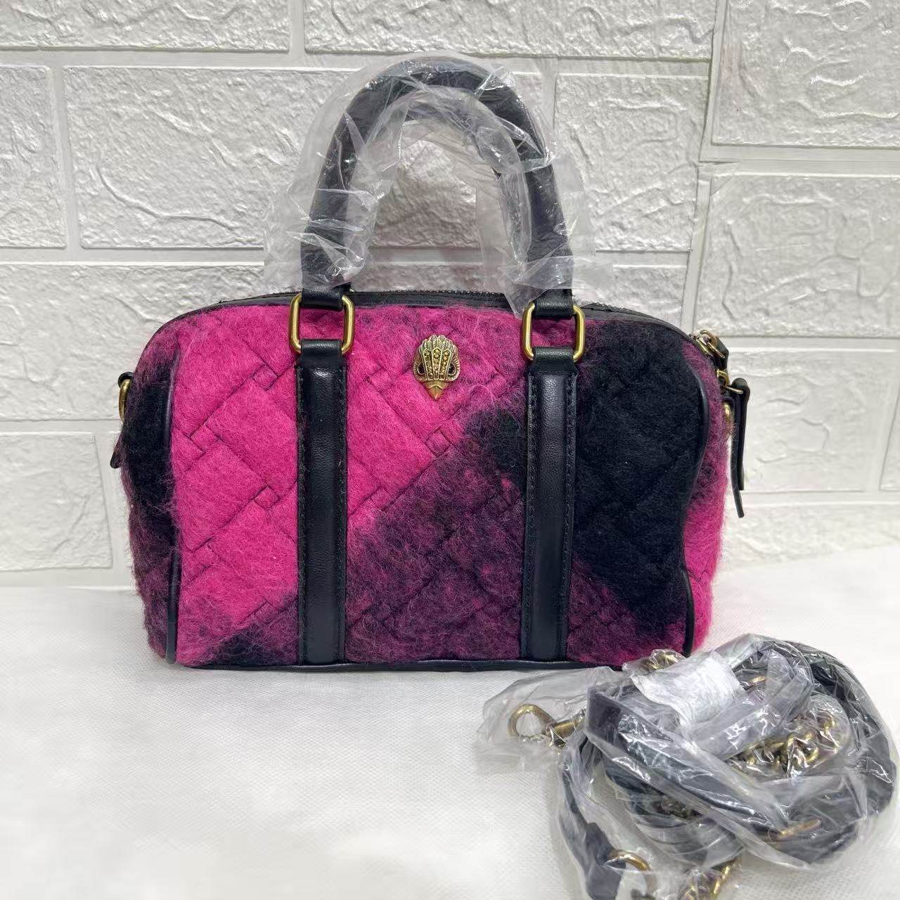 外贸尾货英国鹰家时尚女包高级感复古手提枕头包单肩斜挎包,箱包皮具/热销女包/男包,通用款女包,淘宝优惠券,粉丝福利购,淘宝优惠卷