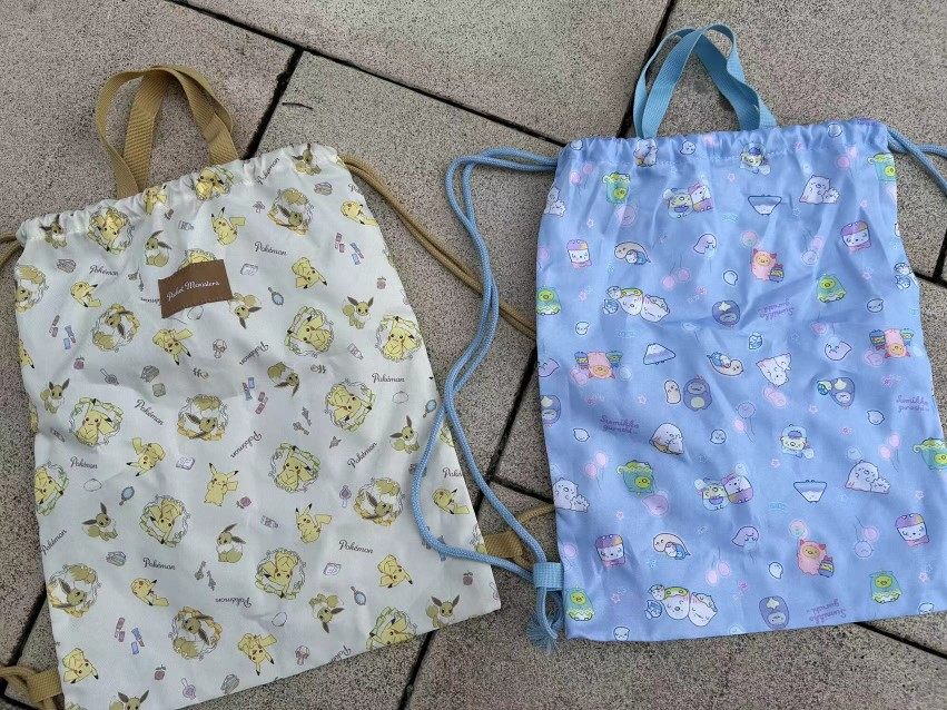 日本卡通迪S尼角落生物精灵宝学生抽绳双肩背包补习袋外出收纳袋,收纳整理,包包收纳袋,淘宝优惠券,粉丝福利购,淘宝优惠卷