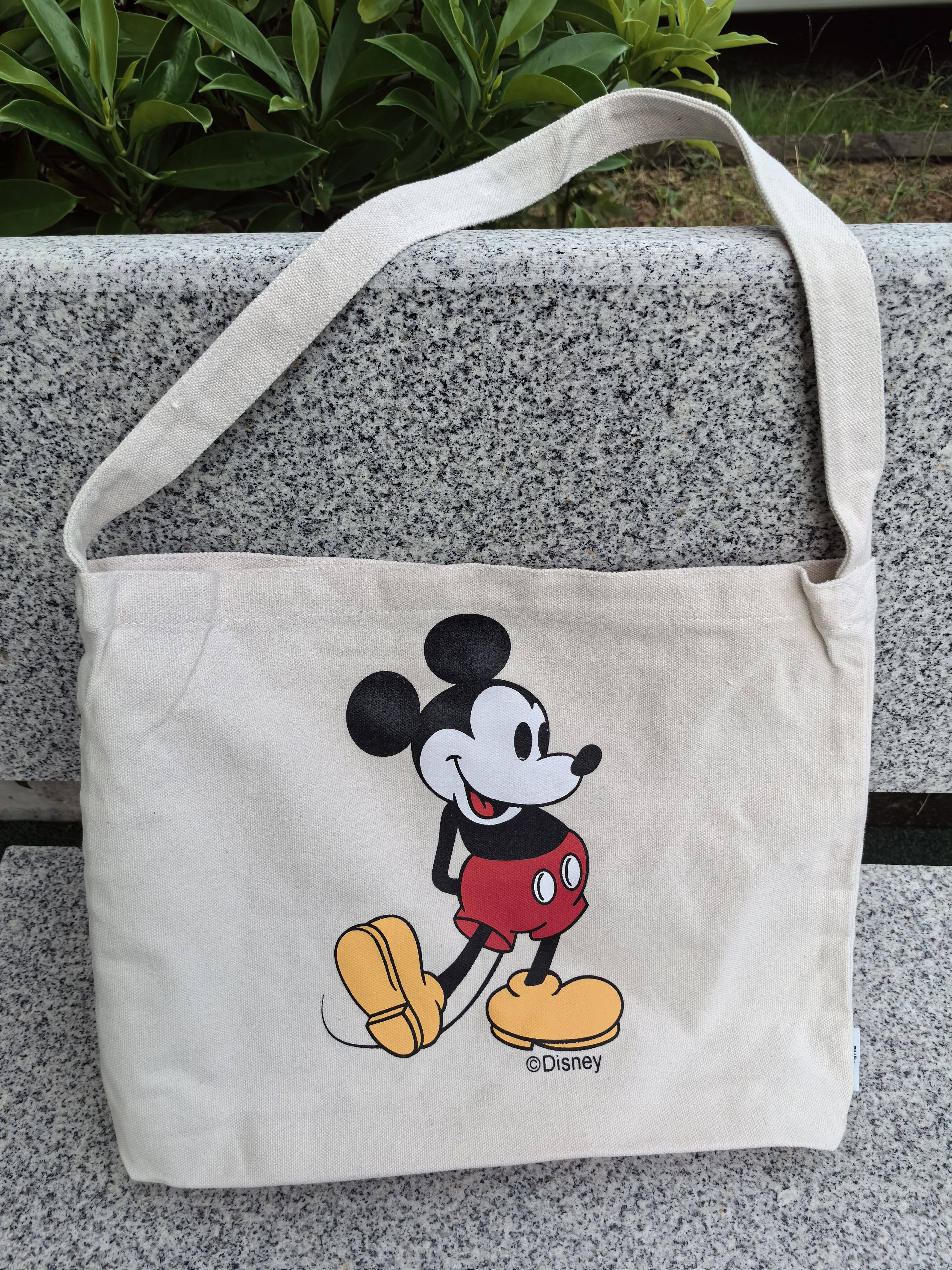 日系联名款迪乐园卡通可米奇通勤帆布包休闲百搭单肩包,箱包皮具/热销女包/男包,时尚帆布包,淘宝优惠券,粉丝福利购,淘宝优惠卷