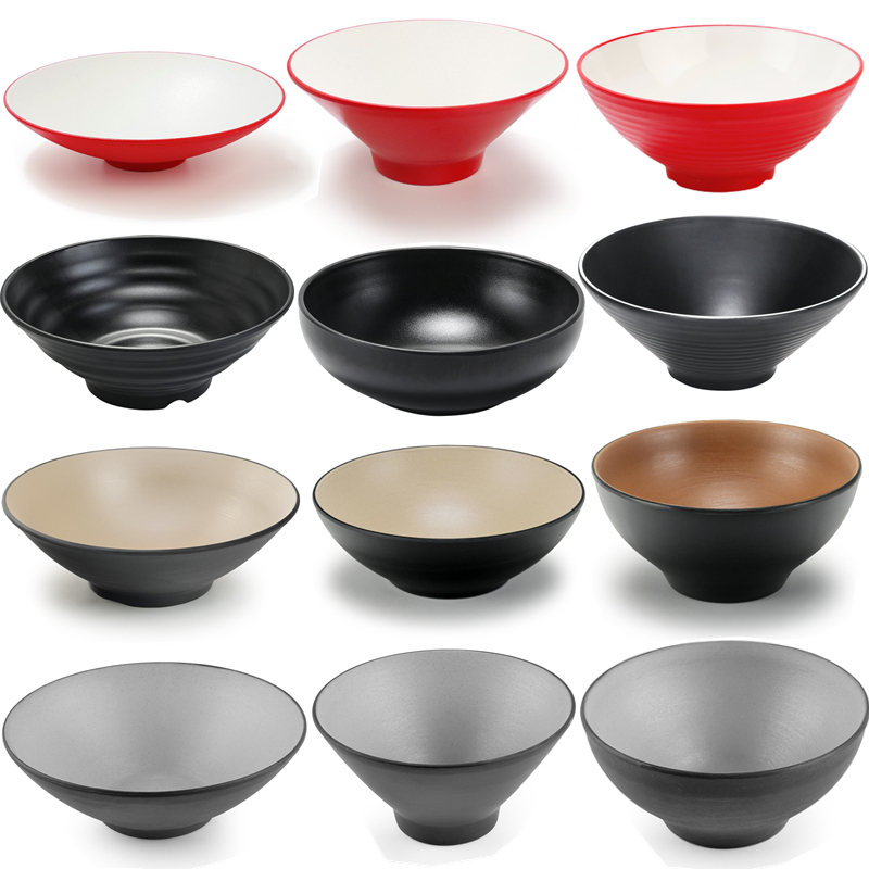 密胺日式面碗面馆专用牛肉汤碗