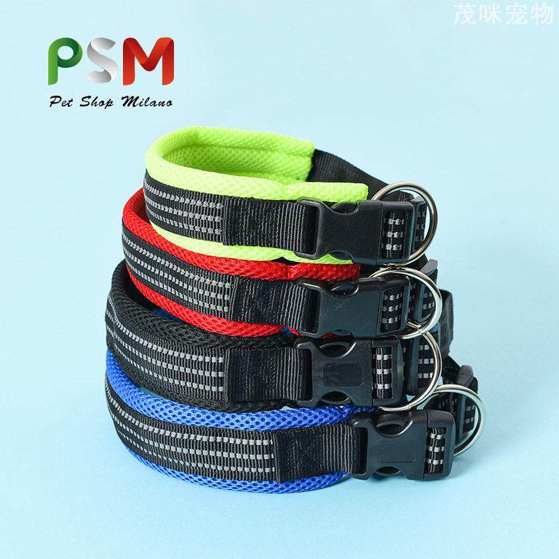 PSM狗狗项圈狗脖圈大型中型犬网纱可调节柔软项圈牵引绳颈圈,宠物/宠物食品及用品,项圈/肩带,淘宝优惠券,粉丝福利购,淘宝优惠卷