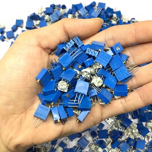 混装精密可调电阻电位器3296W/3362P多圈式微调电阻器件包