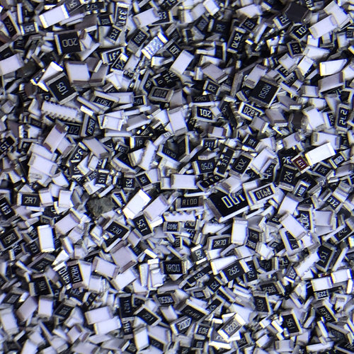 贴片电阻 合金电阻 电容新手维修全新10克 电阻包 随机混装混搭