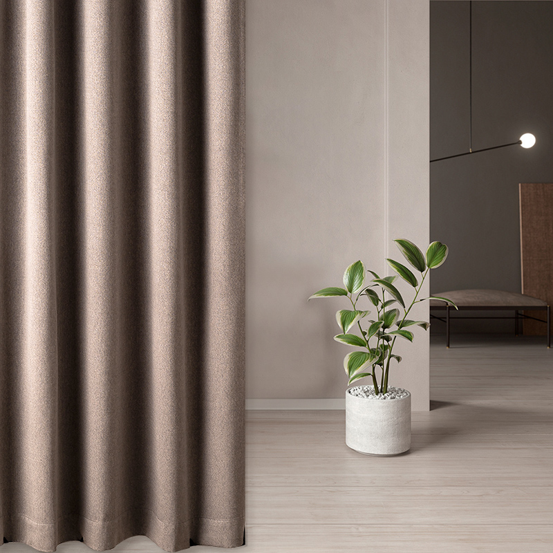 定制窗帘2022新款卧室办公室挡帘现代简约免打孔遮光帘