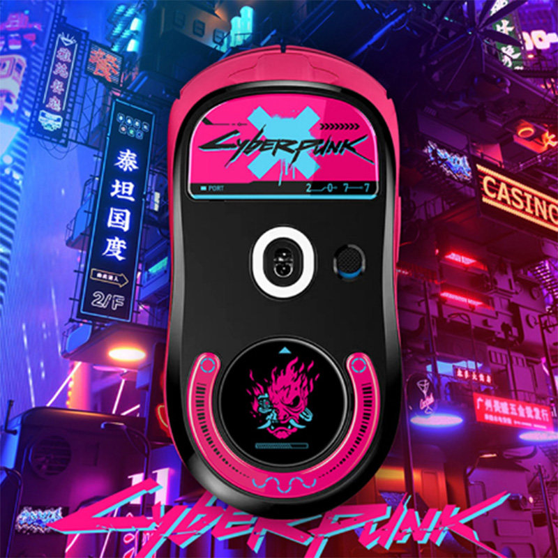 罗技gpw1代/二代/三代玻璃脚贴钢化玻璃顺滑电竞脚贴不带中间圆圈