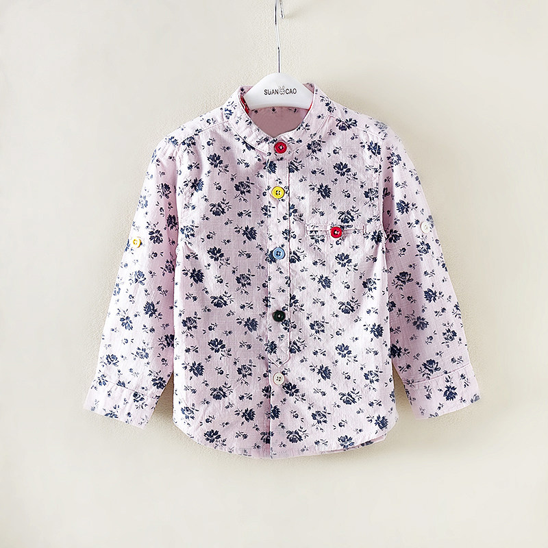 Chemise garcon à manche longue - Ref 2079082 Image 3