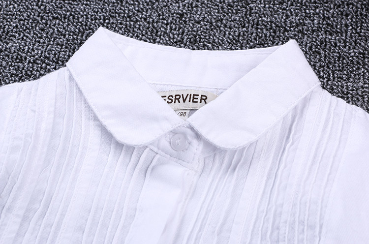 Chemise fille à manche longue - Ref 2087351 Image 3