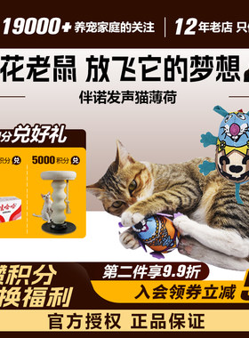 猫薄荷伴诺发声缤纷一个猫薄荷