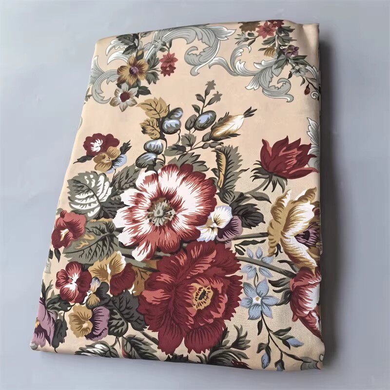 高货大牌 丝滑真丝被套100%桑蚕丝素绉缎丝绸床品双人宽幅被罩新