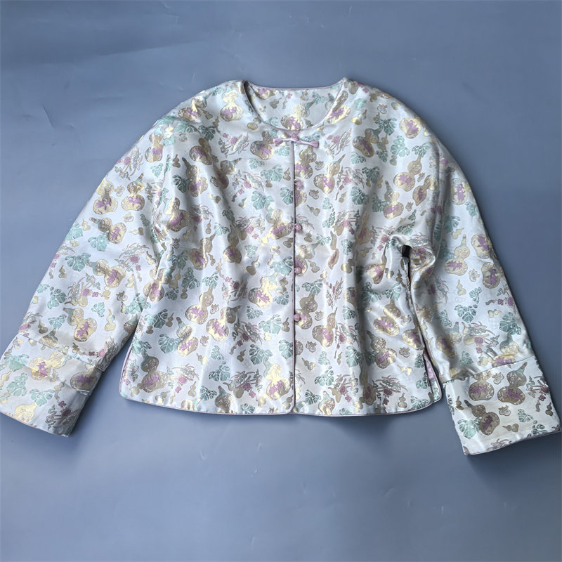 年底清仓新中式棉服冬季国风棉衣外套女唐装织金提花盘扣夹棉 新,女装/女士精品,棉衣/棉服,淘宝优惠券,粉丝福利购,淘宝优惠卷