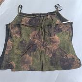 高端多种面料香云纱 上衣新 吊带衫 100真丝桑蚕丝宽松无袖 气质夏季