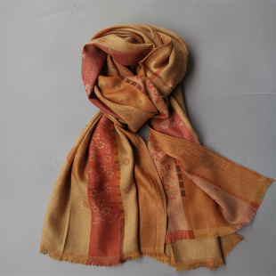 福利款 100%羊毛不起陀 高质感外贸厚实柔软不扎围巾男女通用冬新