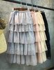2018 Pleated skirt Cake New products fashion Versatile Women's wear Paige spring and autumn Beaded Dress Jacobs Mid length version