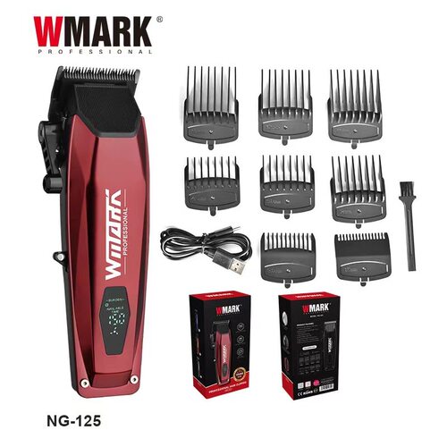 WMARK NG-125理发器电动推子 油头电推剪热卖 充电理发剪发廊跨境