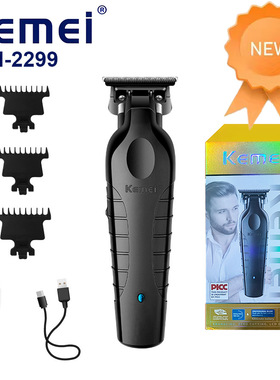 科美/KEMEI 跨境粉末冶金刀头KM2299理发器新款推剪快充电推子