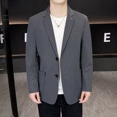 外套单西防晒小西装 春夏季 高级感薄款 商务休闲西服男韩版 上衣 新款