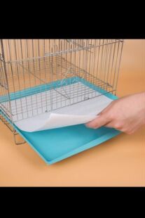 长方形鸟笼垫纸一次性吸粪便底盘垫子鹦鹉笼子配件用品托盘接粪纸