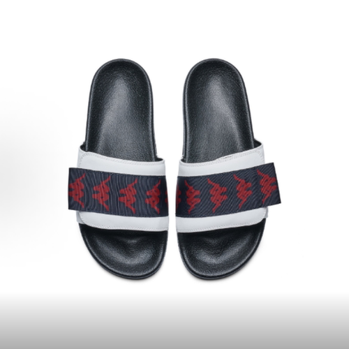 【正品】男女简约时尚魔术贴穿拖便捷一字拖鞋 K0FX5LT10-012