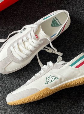 【正品】男女复古德训休闲运动薄底跑步鞋K0DX5BB03D-012B