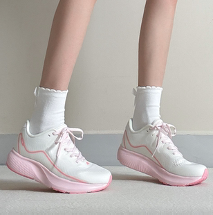 防滑耐磨运动跑鞋 正品 女网面透气 012A K0F45MC41CJ