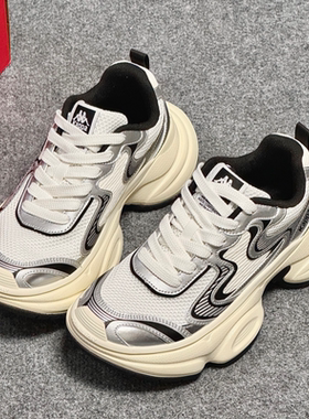 【正品】女款厚底时尚百搭舒适低帮老爹鞋 K0E25MC19CJ-012