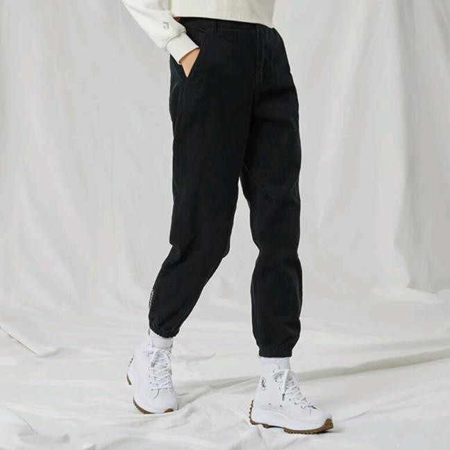 Converse匡威 女子灯芯绒运动长裤 冬季小脚裤 10024048-A02