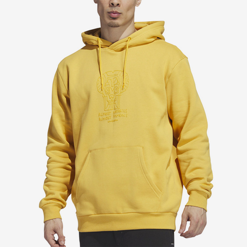 Adidas阿迪达斯三叶草男子保暖防风连帽运动卫衣II5960