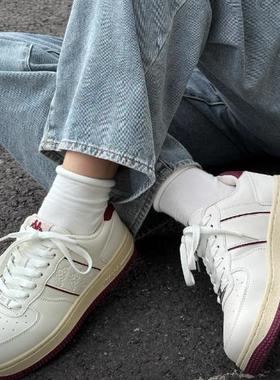 【正品】 女子百搭拼色防滑耐磨板鞋K0EY5CC06CJ-012C