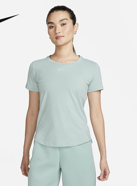Nike耐克女子短袖 DRI-FIT 运动健身透气T恤休闲短袖 DD0619-309