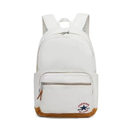 Converse匡威新款白黄拼接学生休闲中包运动双肩包10025477-A01