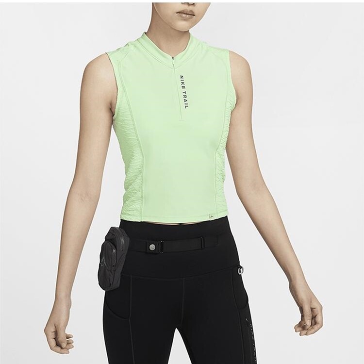 Nike耐克Trail Dri-FIT女士训练跑步无袖背心T恤 FN2675-376