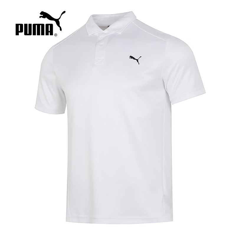 PUMA彪马POLO衫夏季新款男士高尔夫防晒短袖冰丝T恤682914-02