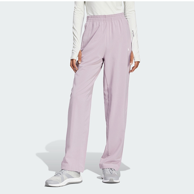 Adidas阿迪达斯新款女士宽松梭织运动休闲长裤IT9172
