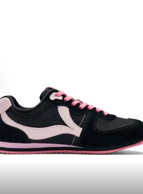 【正品】女款歪头德训鞋甜酷拼色低帮休闲鞋 K0F65MM05CZ-990