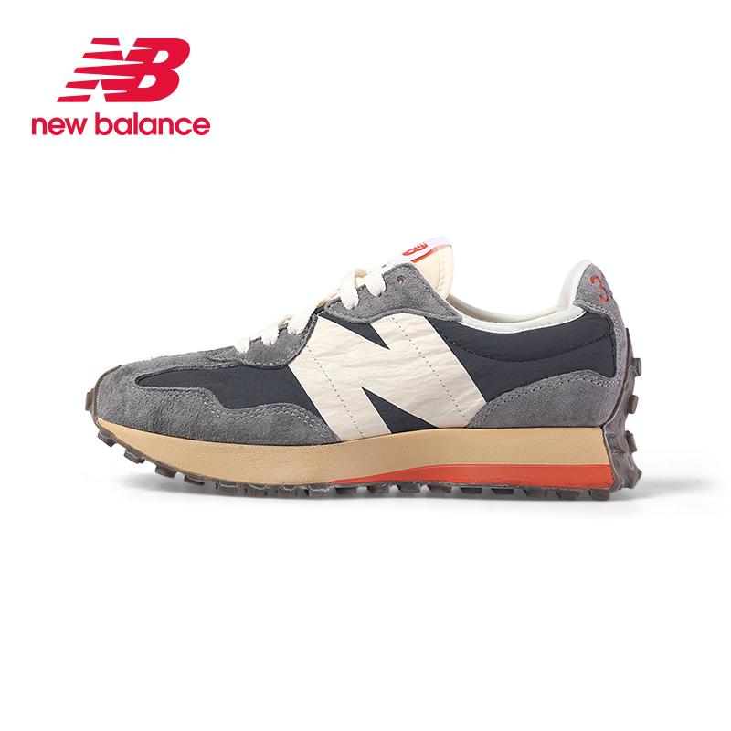 New Balance NB休闲鞋25新款复古鸳鸯做旧运动鞋MS327RG