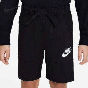 新款 运动中长裤 儿童装 Nike DN4853 夏季 休闲短裤 010 耐克正品