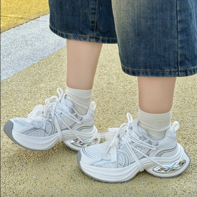 【正品】女款复古时尚潮流百搭低帮老爹鞋 K0F65MC12CZ-012