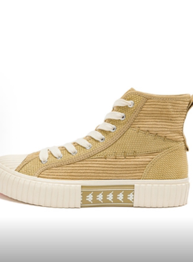 【正品】 男女同款灯芯绒运动休闲高帮板鞋 K0CY5VS01D-640